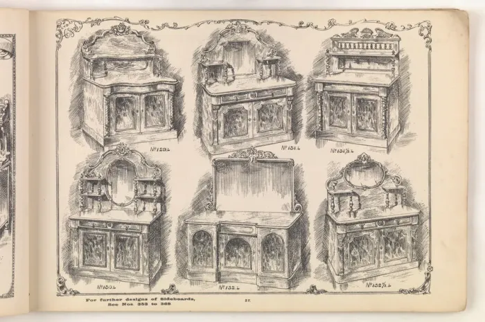 Framed Print : Page from Furniture by C&S. Ltd Framed Print : Page from Furniture by C&S. Ltd