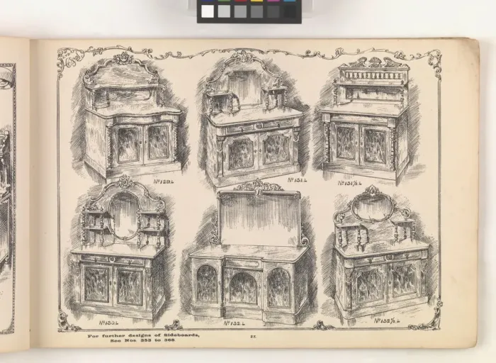 Framed Print : Page from Furniture by C&S. Ltd Framed Print : Page from Furniture by C&S. Ltd