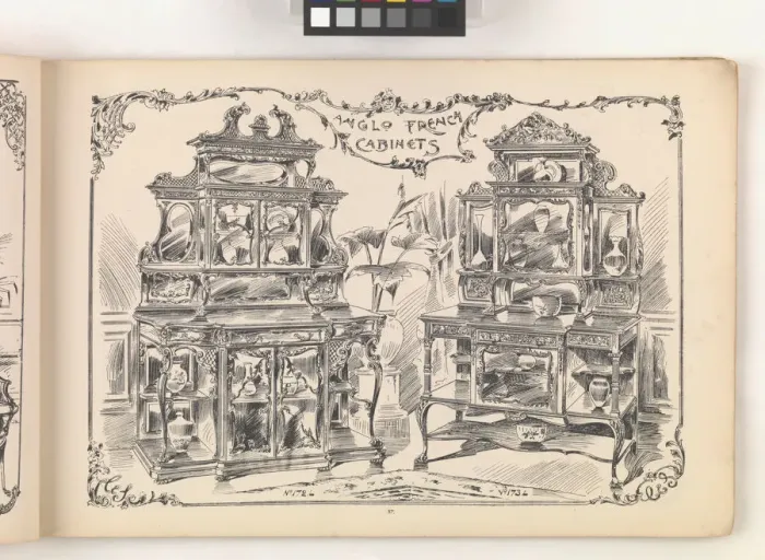 Framed Print : Page from Furniture by C&S. Ltd