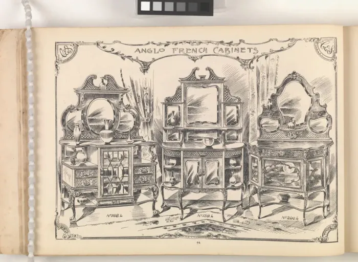 Framed Print : Page from Furniture by C&S. Ltd Framed Print : Page from Furniture by C&S. Ltd