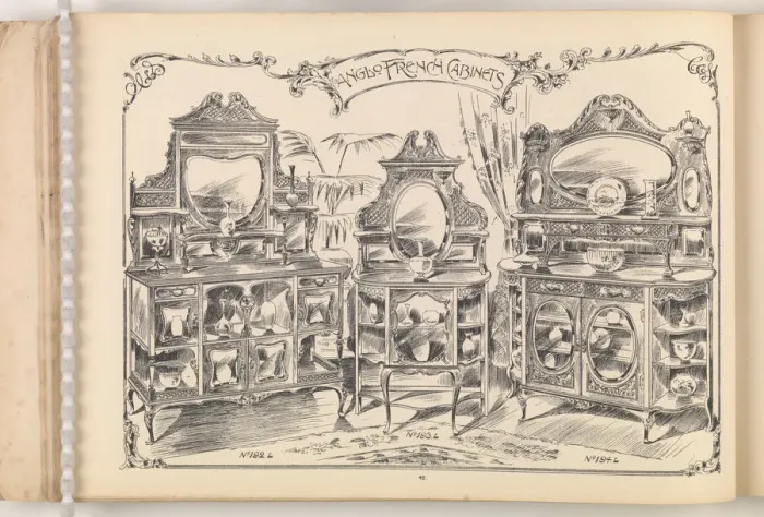 Framed Print : Page from Furniture by C&S. Ltd Framed Print : Page from Furniture by C&S. Ltd