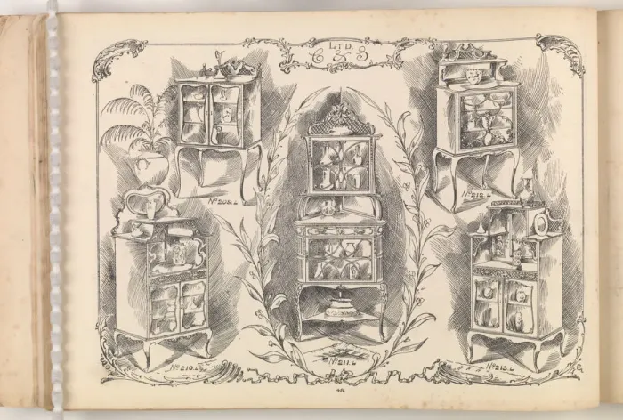 Framed Print : Page from Furniture by C&S. Ltd Framed Print : Page from Furniture by C&S. Ltd