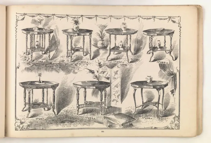 Framed Print : Page from Furniture by C&S. Ltd Framed Print : Page from Furniture by C&S. Ltd