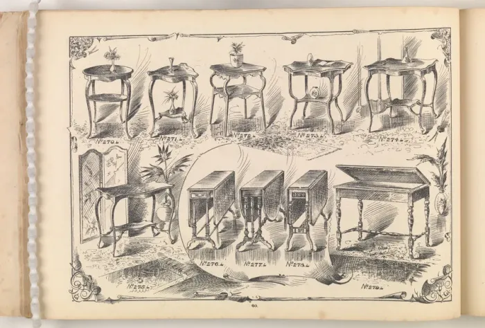 Framed Print : Page from Furniture by C&S. Ltd Framed Print : Page from Furniture by C&S. Ltd