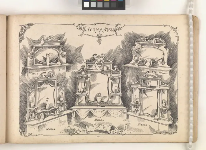 Framed Print : Page from Furniture by C&S. Ltd Framed Print : Page from Furniture by C&S. Ltd