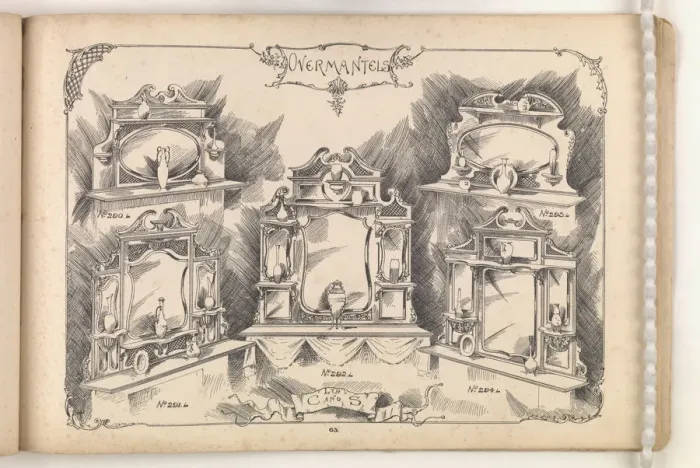 Framed Print : Page from Furniture by C&S. Ltd Framed Print : Page from Furniture by C&S. Ltd
