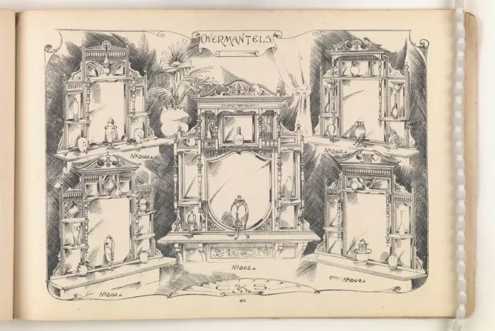 Framed Print : Page from Furniture by C&S. Ltd Framed Print : Page from Furniture by C&S. Ltd