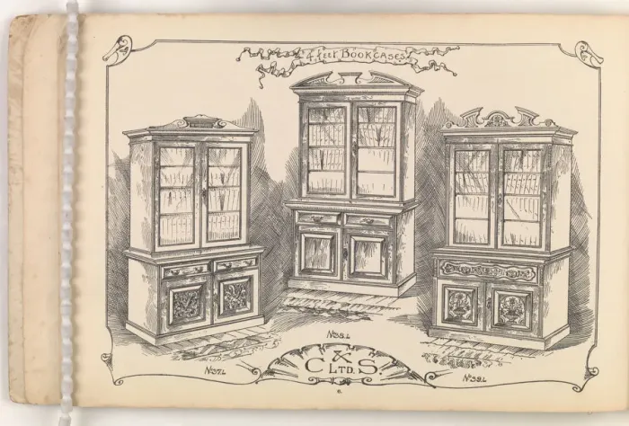 Framed Print : Page from Furniture by C&S. Ltd Framed Print : Page from Furniture by C&S. Ltd