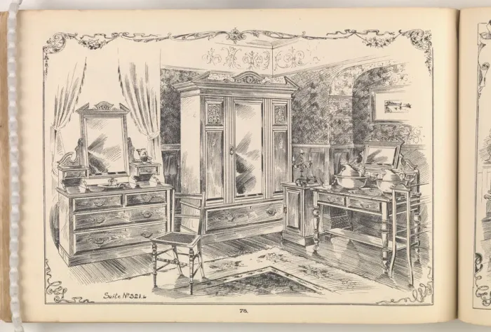 Framed Print : Page from Furniture by C&S. Ltd Framed Print : Page from Furniture by C&S. Ltd