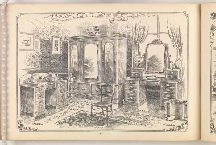 Framed Print : Page from Furniture by C&S. Ltd Framed Print : Page from Furniture by C&S. Ltd