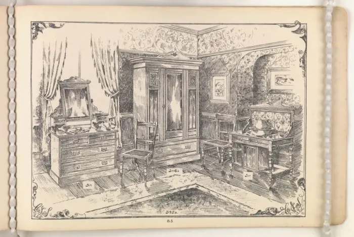 Framed Print : Page from Furniture by C&S. Ltd Framed Print : Page from Furniture by C&S. Ltd