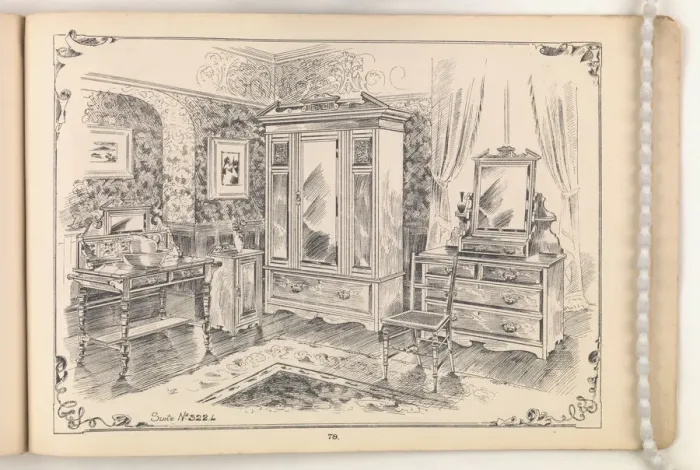 Framed Print : Page from Furniture by C&S. Ltd Framed Print : Page from Furniture by C&S. Ltd