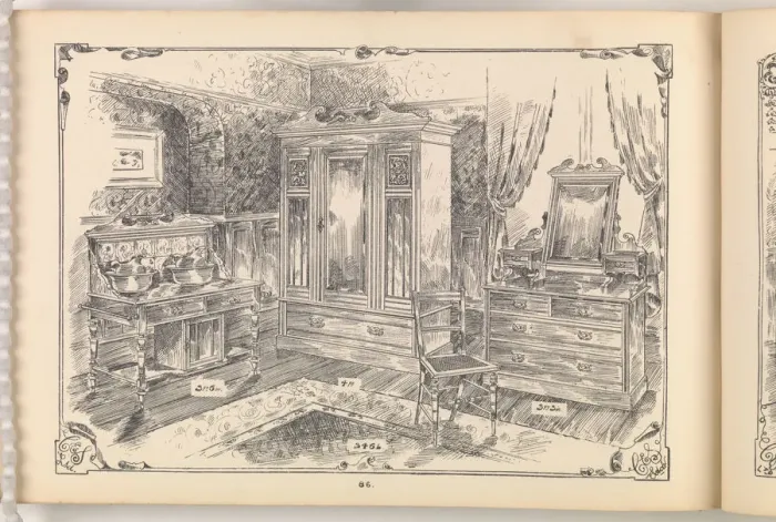 Framed Print : Page from Furniture by C&S. Ltd Framed Print : Page from Furniture by C&S. Ltd