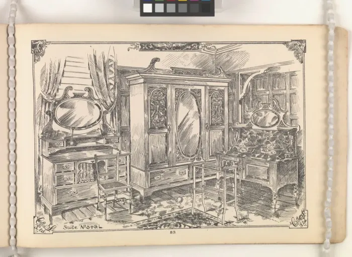 Framed Print : Page from Furniture by C&S. Ltd Framed Print : Page from Furniture by C&S. Ltd