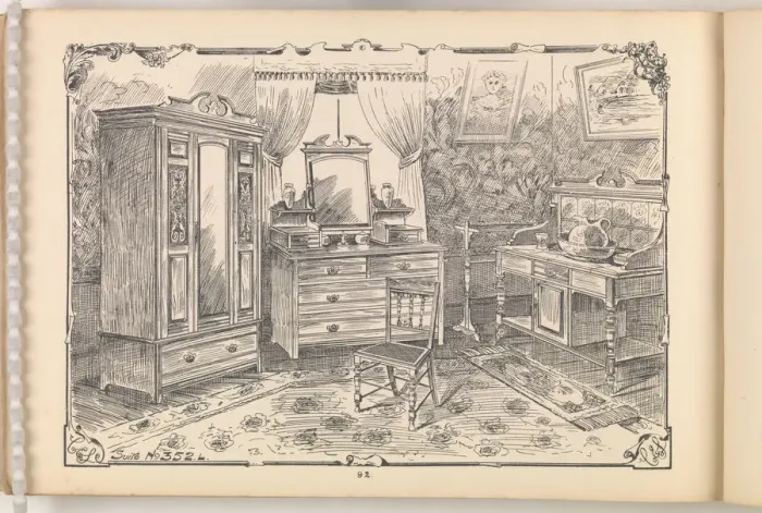 Framed Print : Page from Furniture by C&S. Ltd Framed Print : Page from Furniture by C&S. Ltd