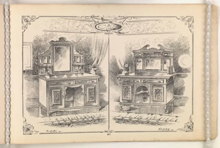 Framed Print : Page from Furniture by C&S. Ltd Framed Print : Page from Furniture by C&S. Ltd