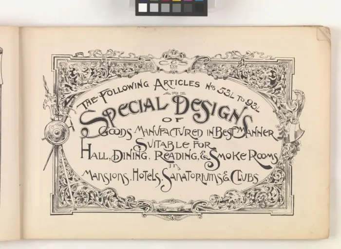 Framed Print : Page from Furniture by C&S. Ltd Framed Print : Page from Furniture by C&S. Ltd