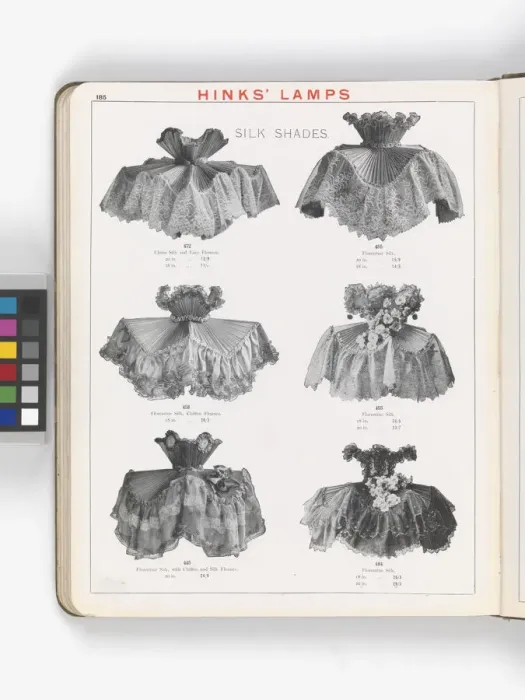Framed Print : Page from Hinks Lamps catalogue Framed Print : Page from Hinks Lamps catalogue