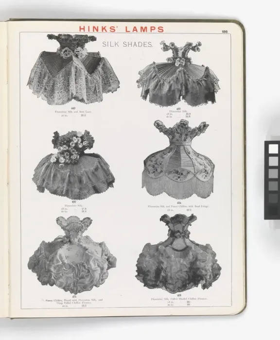 Framed Print : Page from Hinks Lamps catalogue Framed Print : Page from Hinks Lamps catalogue
