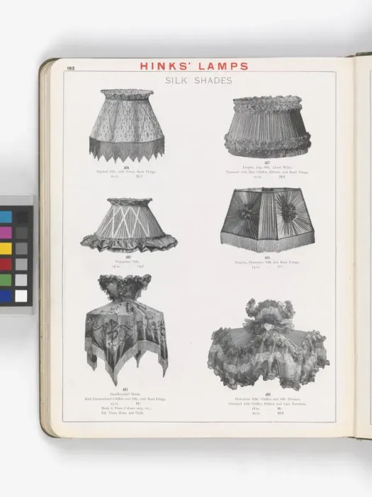 Framed Print : Page from Hinks Lamps catalogue Framed Print : Page from Hinks Lamps catalogue