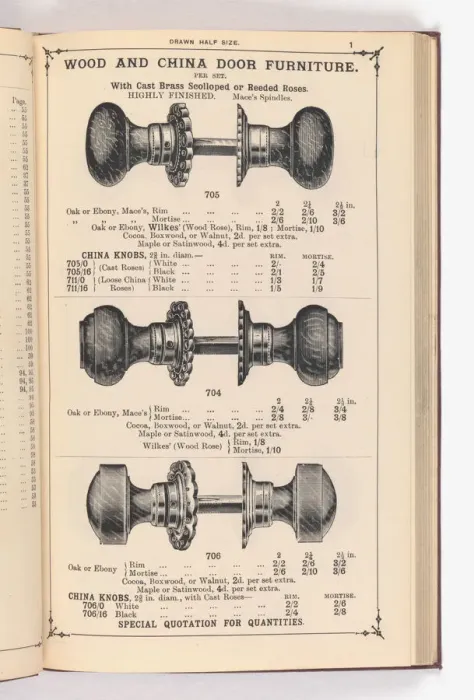 Framed Print : Page from Illustrated Catalogue of Machine-Made and Cast Ca Framed Print : Page from Illustrated Catalogue of Machine-Made and Cast Ca
