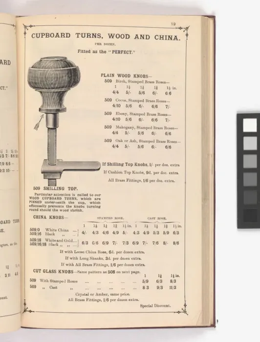 Framed Print : Page from Illustrated Catalogue of Machine-Made and Cast Ca Framed Print : Page from Illustrated Catalogue of Machine-Made and Cast Ca