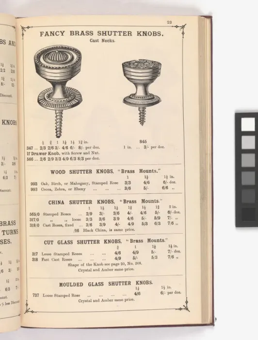 Framed Print : Page from Illustrated Catalogue of Machine-Made and Cast Ca Framed Print : Page from Illustrated Catalogue of Machine-Made and Cast Ca