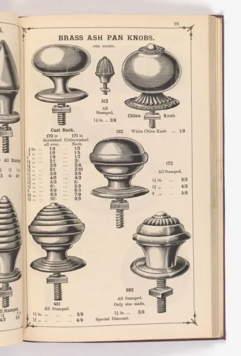 Framed Print : Page from Illustrated Catalogue of Machine-Made and Cast Ca Framed Print : Page from Illustrated Catalogue of Machine-Made and Cast Ca
