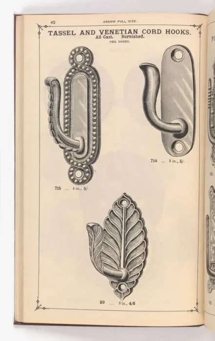 Framed Print : Page from Illustrated Catalogue of Machine-Made and Cast Ca Framed Print : Page from Illustrated Catalogue of Machine-Made and Cast Ca