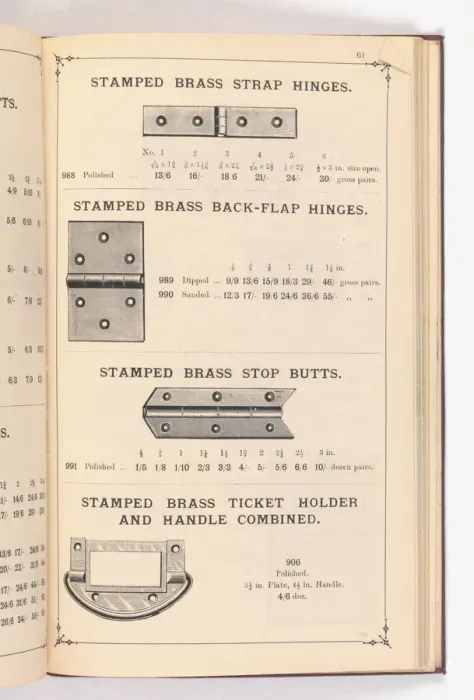 Framed Print : Page from Illustrated Catalogue of Machine-Made and Cast Ca Framed Print : Page from Illustrated Catalogue of Machine-Made and Cast Ca