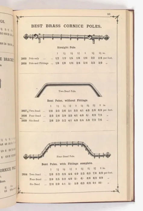 Framed Print : Page from Illustrated Catalogue of Machine-Made and Cast Ca Framed Print : Page from Illustrated Catalogue of Machine-Made and Cast Ca