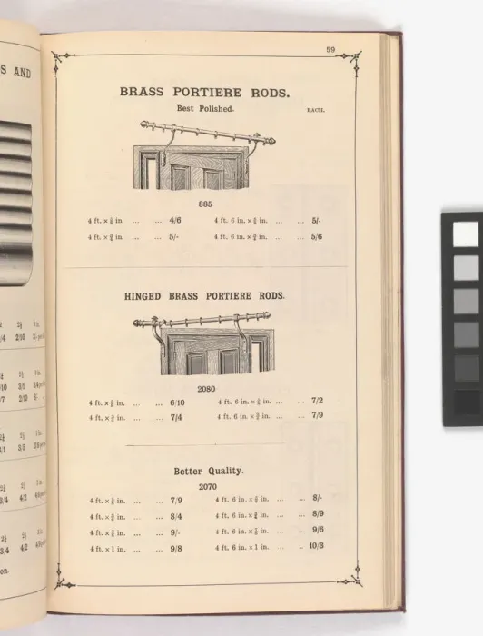 Framed Print : Page from Illustrated Catalogue of Machine-Made and Cast Ca Framed Print : Page from Illustrated Catalogue of Machine-Made and Cast Ca
