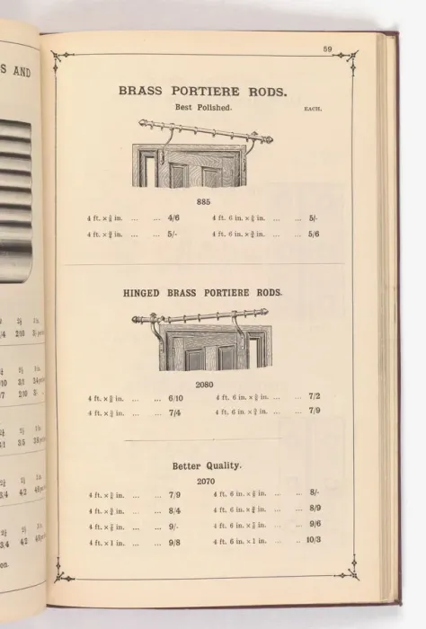 Framed Print : Page from Illustrated Catalogue of Machine-Made and Cast Ca Framed Print : Page from Illustrated Catalogue of Machine-Made and Cast Ca