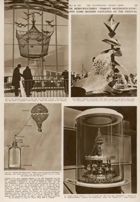 Framed Print : A page from the Illustrated London News, 1951 Framed Print : A page from the Illustrated London News, 1951