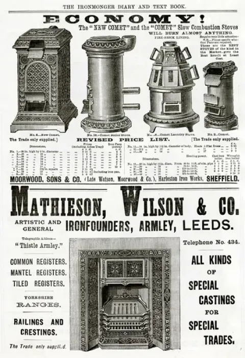 Framed Print : Page from Ironmonger Diary 1889 Framed Print : Page from Ironmonger Diary 1889