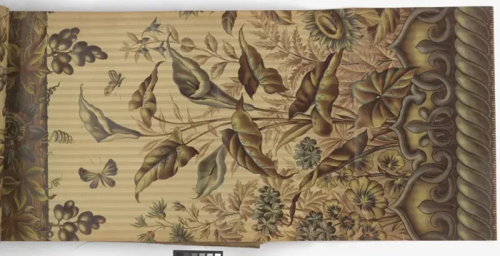 Framed Print : Page from New Artistic Wall Papers Framed Print : Page from New Artistic Wall Papers