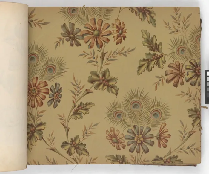 Framed Print : Page from New Artistic Wall Papers Framed Print : Page from New Artistic Wall Papers