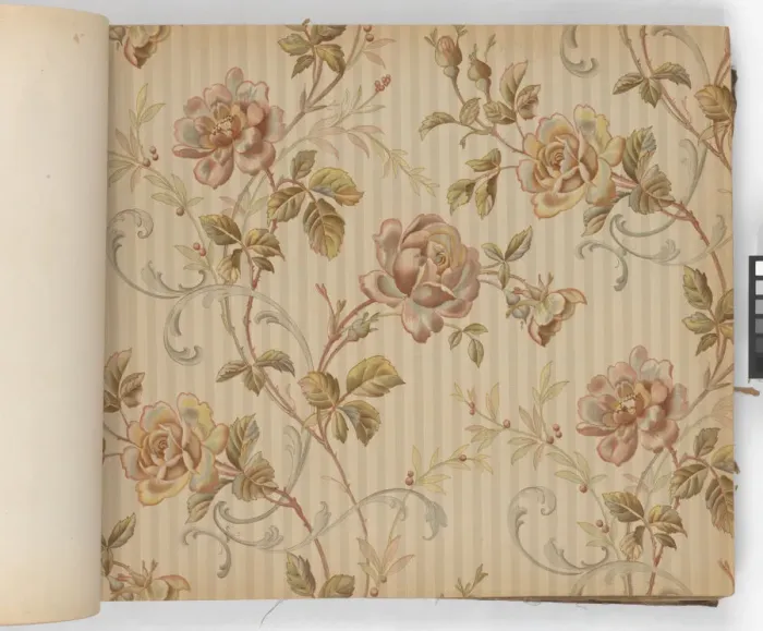 Framed Print : Page from New Artistic Wall Papers Framed Print : Page from New Artistic Wall Papers