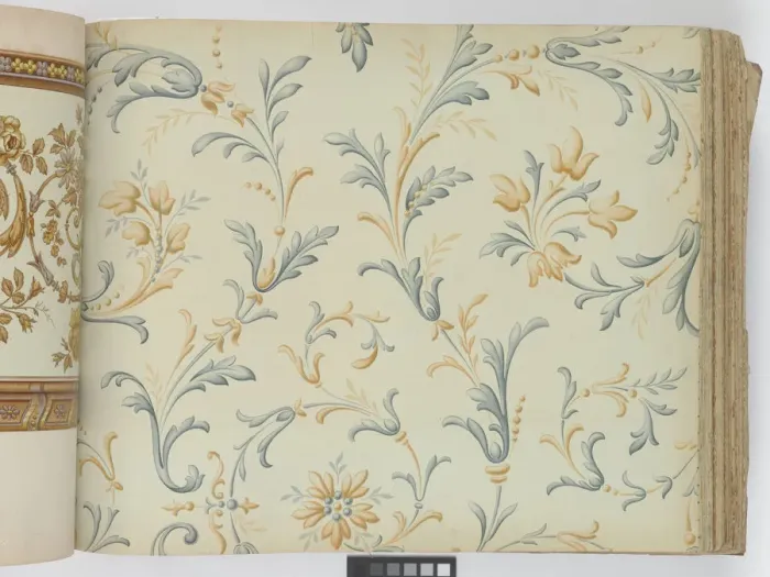Framed Print : Page from New Artistic Wall Papers Framed Print : Page from New Artistic Wall Papers