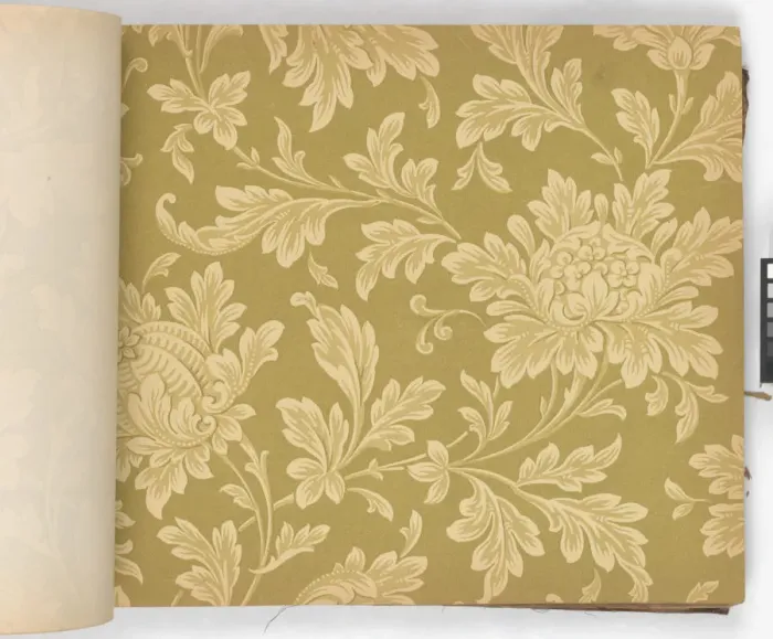 Framed Print : Page from New Artistic Wall Papers Framed Print : Page from New Artistic Wall Papers