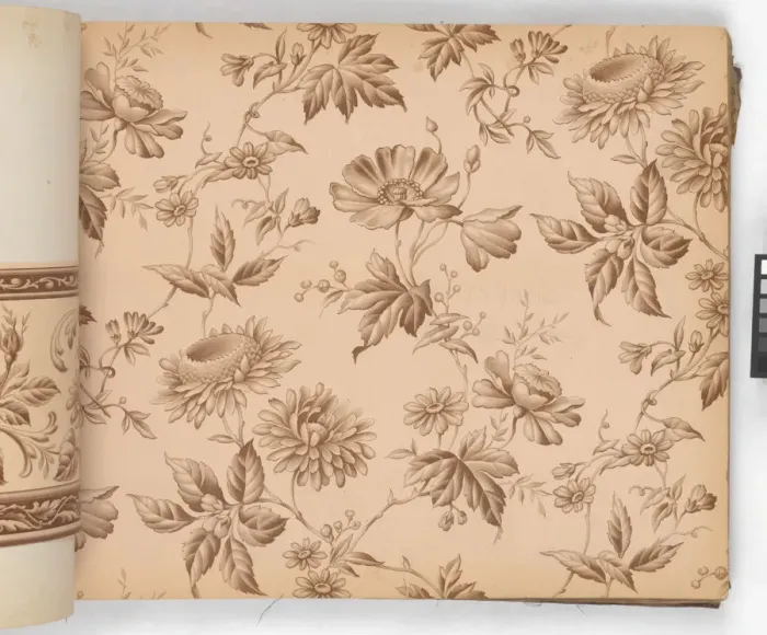 Framed Print : Page from New Artistic Wall Papers Framed Print : Page from New Artistic Wall Papers