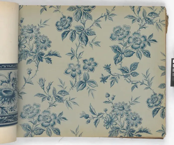 Framed Print : Page from New Artistic Wall Papers Framed Print : Page from New Artistic Wall Papers