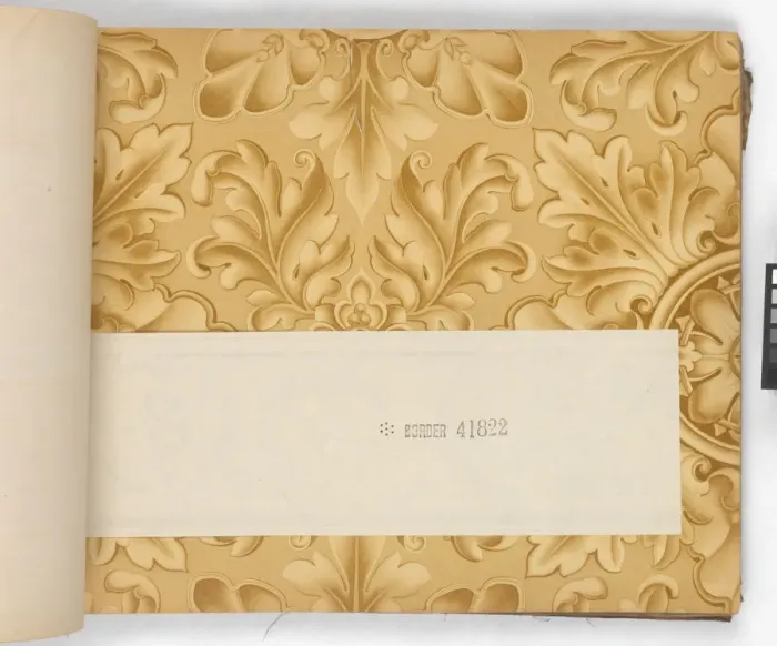 Framed Print : Page from New Artistic Wall Papers Framed Print : Page from New Artistic Wall Papers