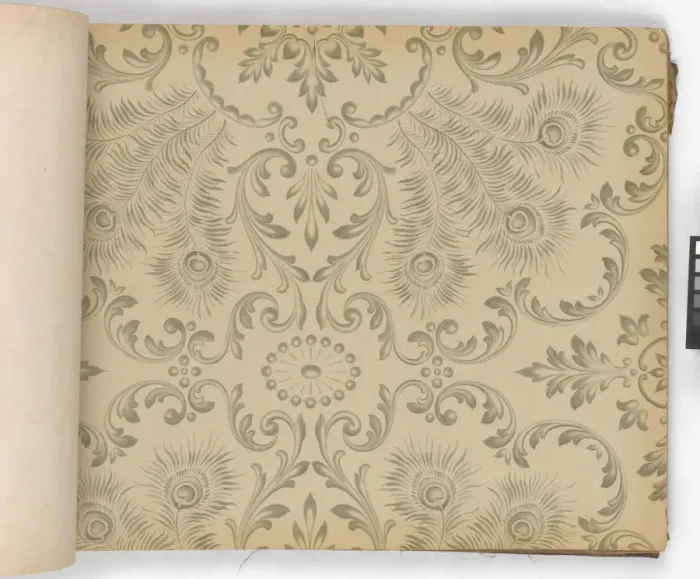 Framed Print : Page from New Artistic Wall Papers Framed Print : Page from New Artistic Wall Papers
