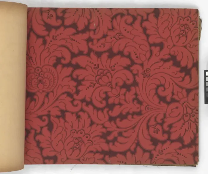 Framed Print : Page from New Artistic Wall Papers Framed Print : Page from New Artistic Wall Papers