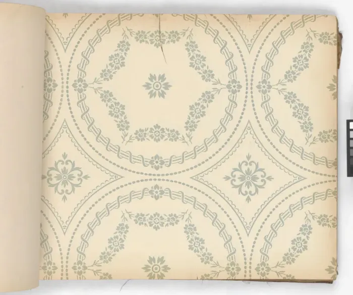 Framed Print : Page from New Artistic Wall Papers Framed Print : Page from New Artistic Wall Papers