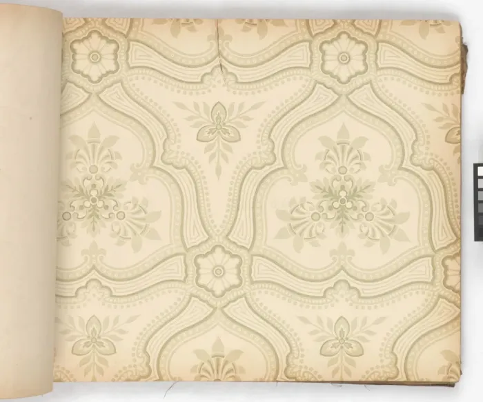 Framed Print : Page from New Artistic Wall Papers Framed Print : Page from New Artistic Wall Papers