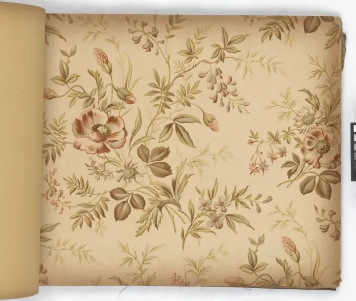 Framed Print : Page from New Artistic Wall Papers Framed Print : Page from New Artistic Wall Papers