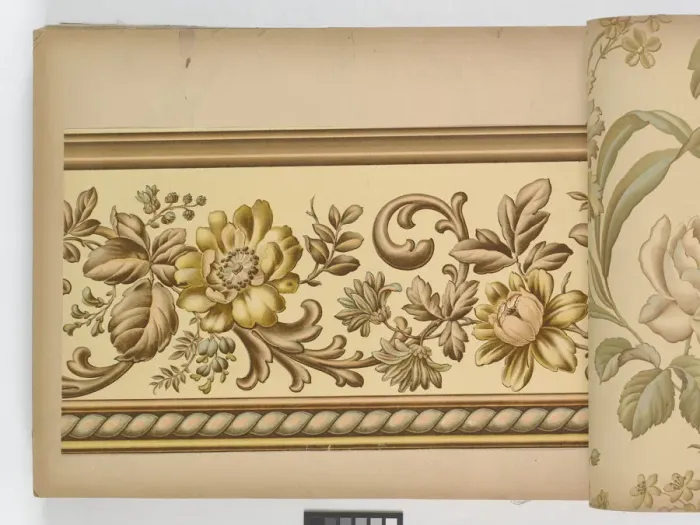 Framed Print : Page from New Artistic Wall Papers Framed Print : Page from New Artistic Wall Papers