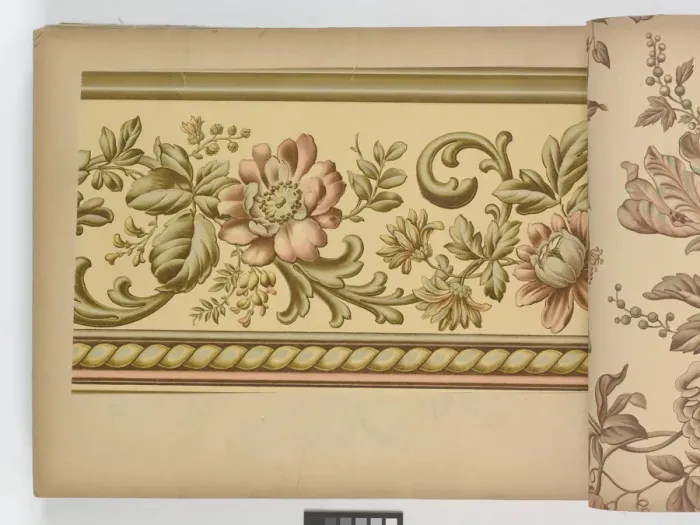 Framed Print : Page from New Artistic Wall Papers Framed Print : Page from New Artistic Wall Papers